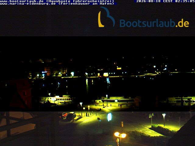 Archiv Foto Webcam Hafen in Waren an der Müritz