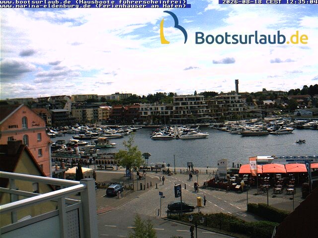 Archiv Foto Webcam Hafen in Waren an der Müritz