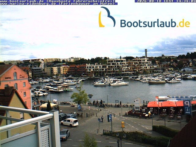 Archiv Foto Webcam Hafen in Waren an der Müritz