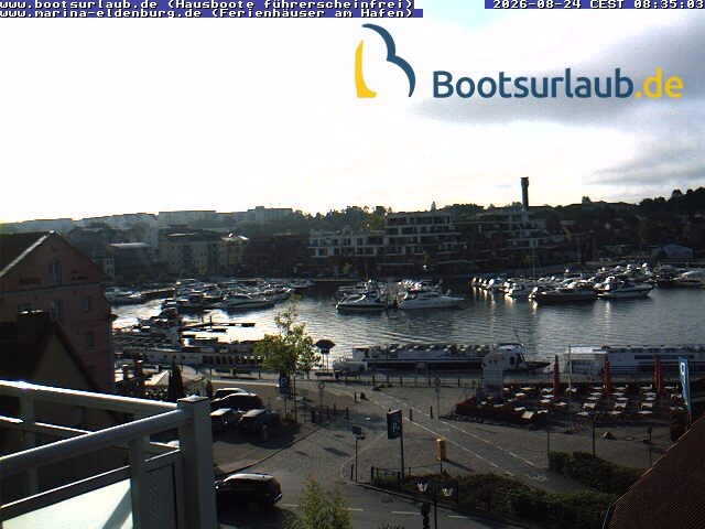 Archiv Foto Webcam Hafen in Waren an der Müritz