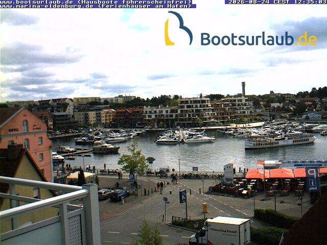 Archiv Foto Webcam Hafen in Waren an der Müritz