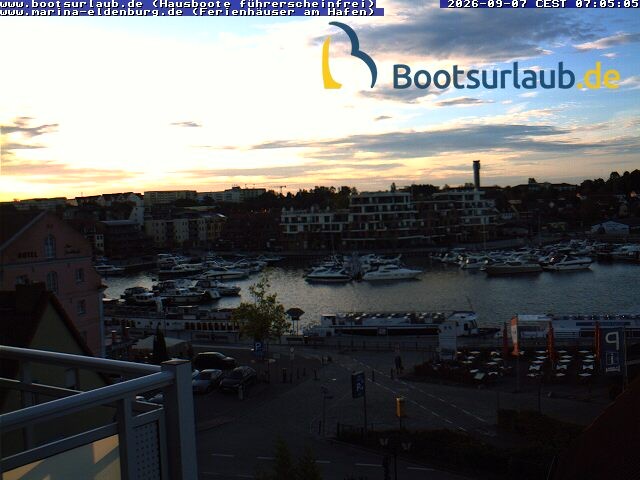 Archiv Foto Webcam Hafen in Waren an der Müritz