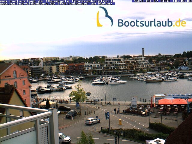Archiv Foto Webcam Hafen in Waren an der Müritz