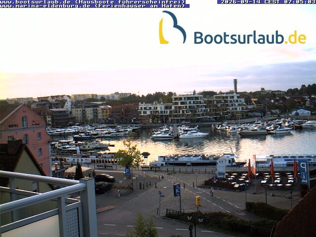 Archiv Foto Webcam Hafen in Waren an der Müritz