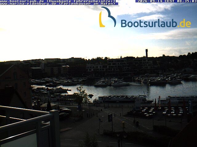 Archiv Foto Webcam Hafen in Waren an der Müritz
