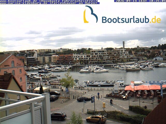 Archiv Foto Webcam Hafen in Waren an der Müritz