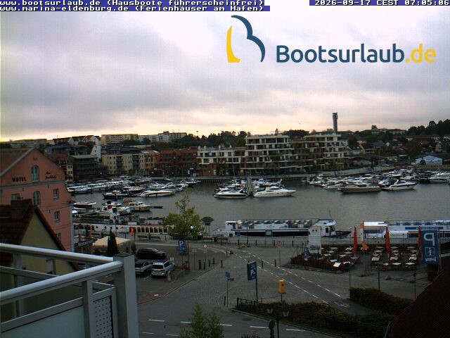 Archived image Webcam Port in Waren (Müritz)