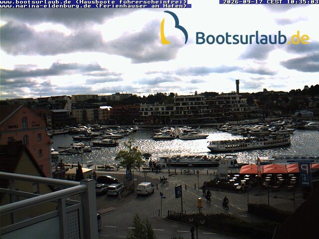 Archived image Webcam Port in Waren (Müritz)