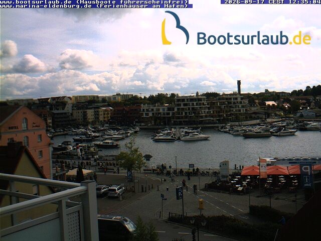 Archived image Webcam Port in Waren (Müritz)