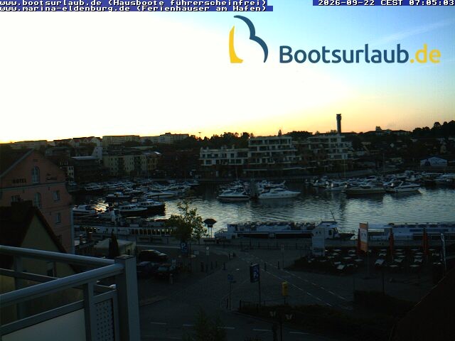 Archiv Foto Webcam Hafen in Waren an der Müritz