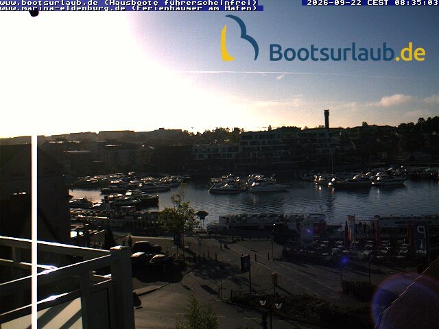 Archiv Foto Webcam Hafen in Waren an der Müritz