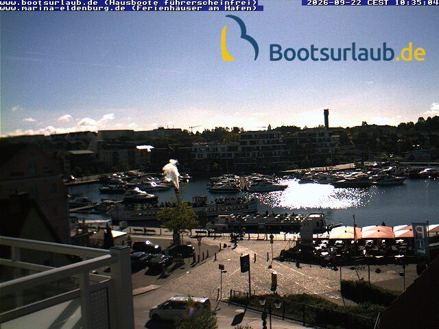 Archiv Foto Webcam Hafen in Waren an der Müritz