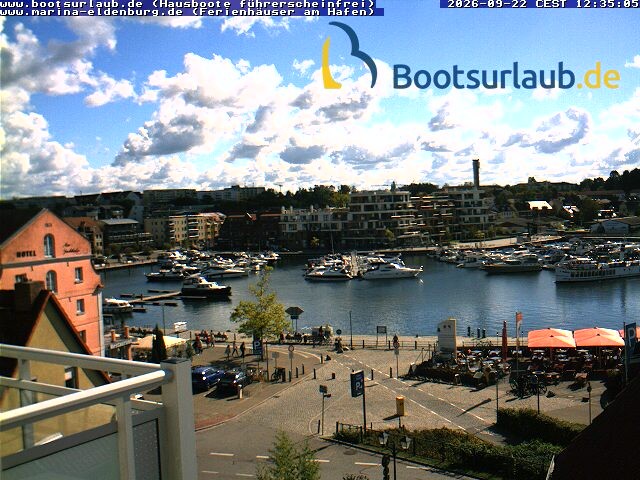 Archiv Foto Webcam Hafen in Waren an der Müritz