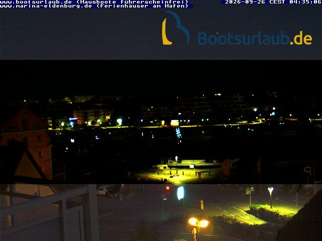 Archiv Foto Webcam Hafen in Waren an der Müritz