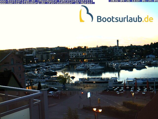 Archiv Foto Webcam Hafen in Waren an der Müritz