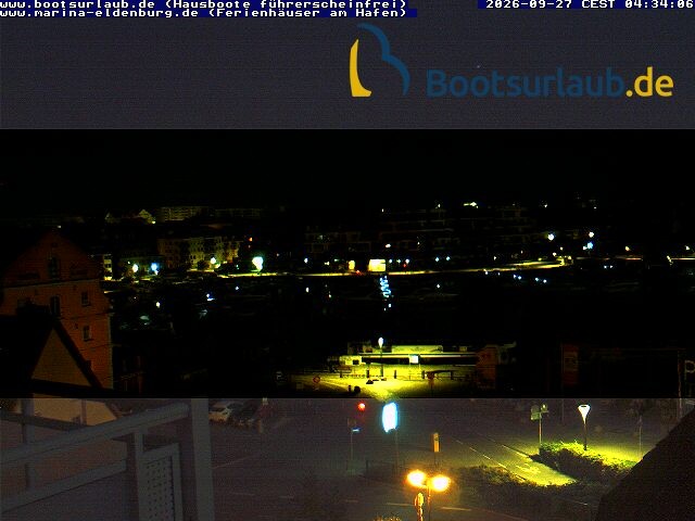 Archiv Foto Webcam Hafen in Waren an der Müritz