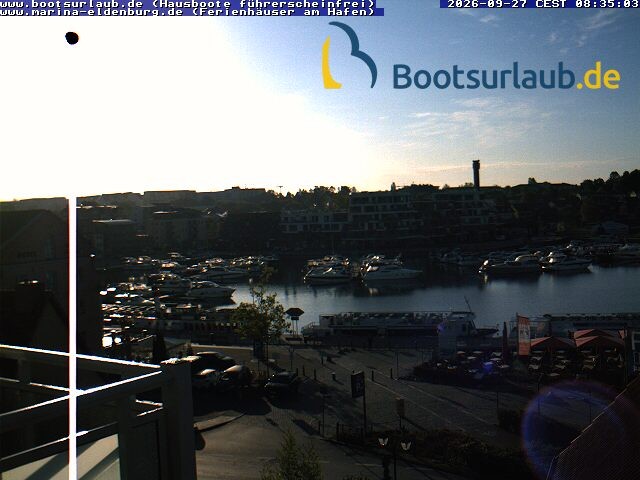 Archiv Foto Webcam Hafen in Waren an der Müritz