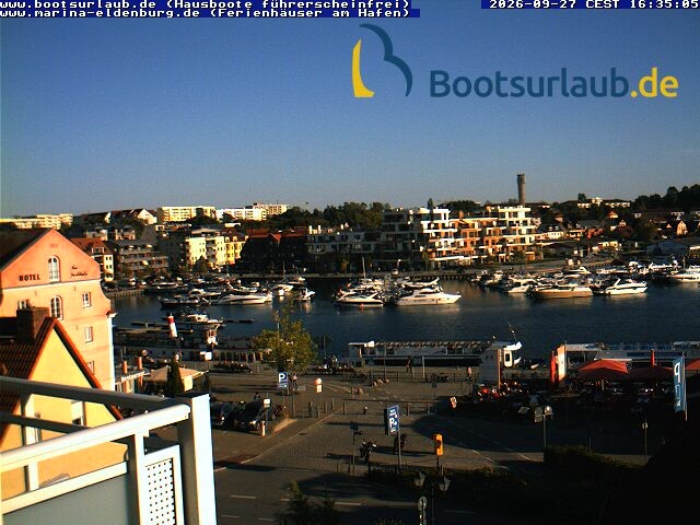 Archiv Foto Webcam Hafen in Waren an der Müritz