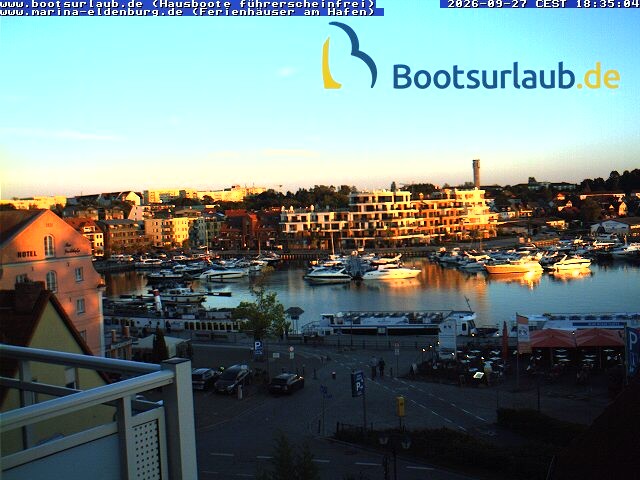 Archiv Foto Webcam Hafen in Waren an der Müritz
