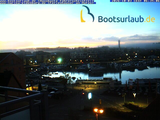 Archived image Webcam Port in Waren (Müritz)