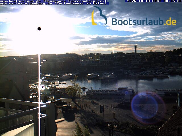 Archiv Foto Webcam Hafen in Waren an der Müritz