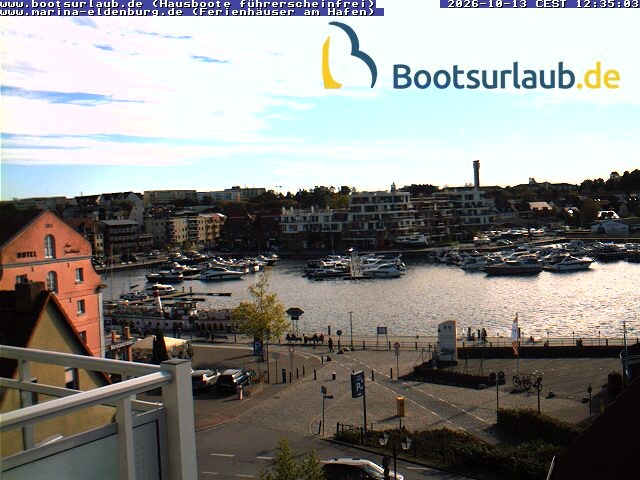 Archiv Foto Webcam Hafen in Waren an der Müritz
