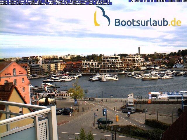 Archiv Foto Webcam Hafen in Waren an der Müritz
