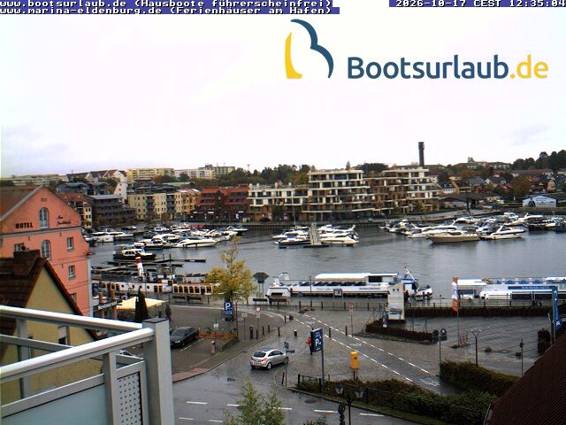 Archiv Foto Webcam Hafen in Waren an der Müritz
