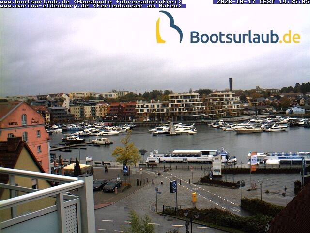 Archiv Foto Webcam Hafen in Waren an der Müritz