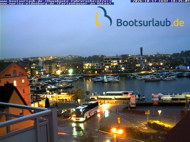 Archiv Foto Webcam Hafen in Waren an der Müritz