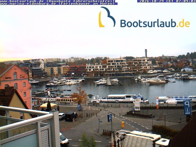 Archived image Webcam Port in Waren (Müritz)