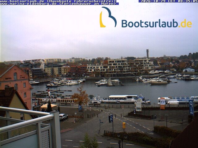 Archived image Webcam Port in Waren (Müritz)