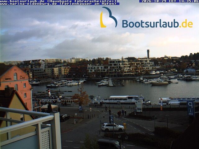 Archived image Webcam Port in Waren (Müritz)
