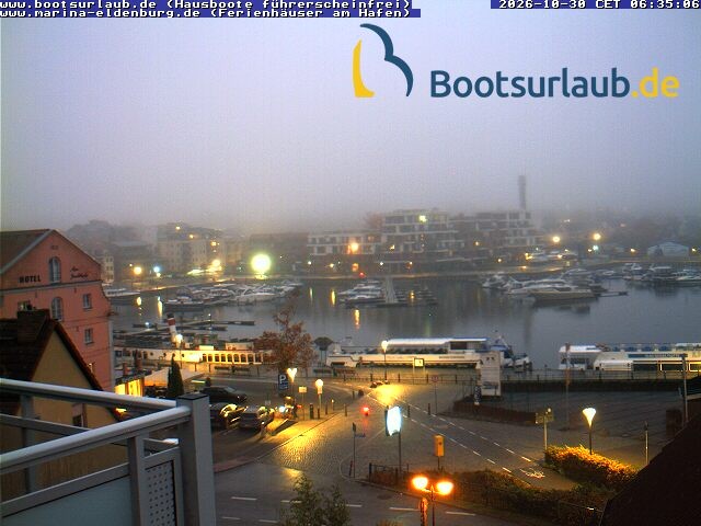 Archiv Foto Webcam Hafen in Waren an der Müritz