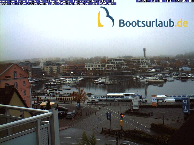 Archiv Foto Webcam Hafen in Waren an der Müritz