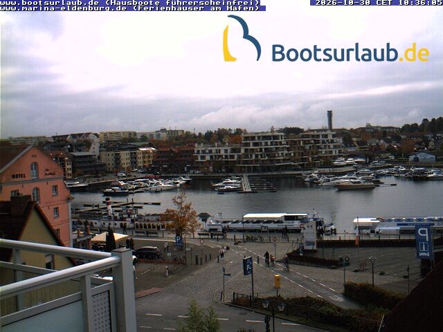 Archiv Foto Webcam Hafen in Waren an der Müritz