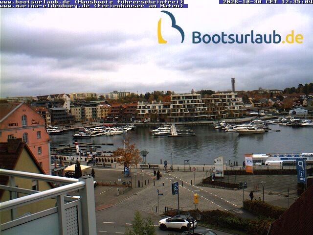 Archiv Foto Webcam Hafen in Waren an der Müritz