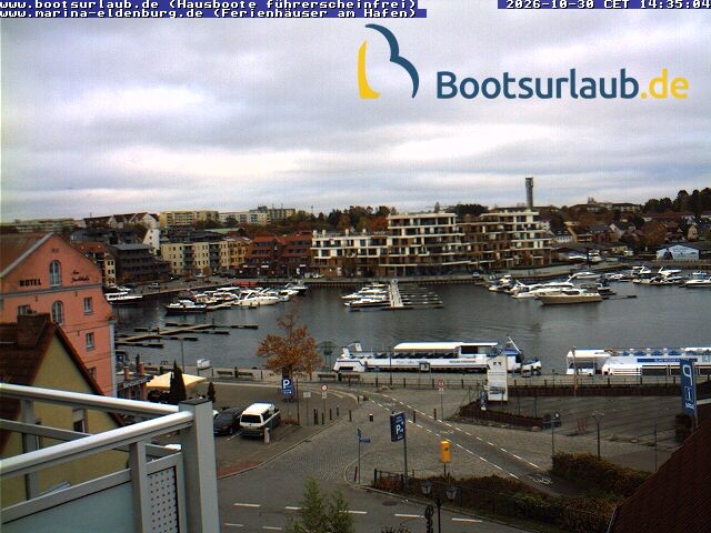Archiv Foto Webcam Hafen in Waren an der Müritz