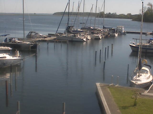 Archiv Foto Hafen Webcam: Marina in Röbel an der Müritz