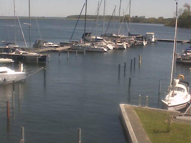 Archiv Foto Hafen Webcam: Marina in Röbel an der Müritz