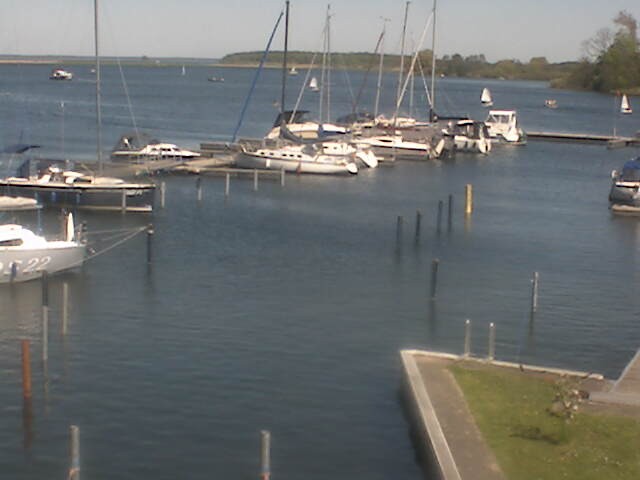 Archiv Foto Hafen Webcam: Marina in Röbel an der Müritz