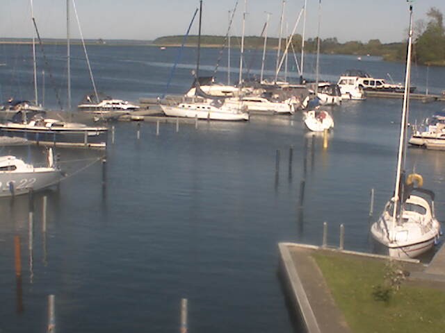 Archiv Foto Hafen Webcam: Marina in Röbel an der Müritz