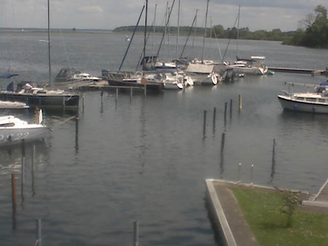 Archiv Foto Hafen Webcam: Marina in Röbel an der Müritz