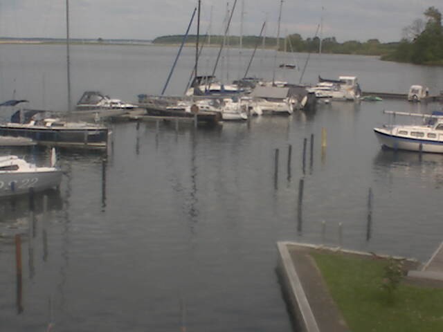 Archiv Foto Hafen Webcam: Marina in Röbel an der Müritz