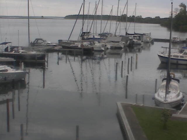 Archiv Foto Hafen Webcam: Marina in Röbel an der Müritz