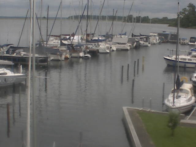 Archiv Foto Hafen Webcam: Marina in Röbel an der Müritz