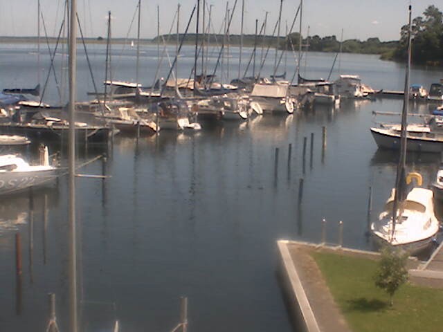 Archiv Foto Hafen Webcam: Marina in Röbel an der Müritz
