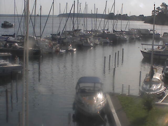 Archiv Foto Hafen Webcam: Marina in Röbel an der Müritz