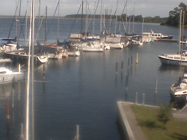 Archiv Foto Hafen Webcam: Marina in Röbel an der Müritz