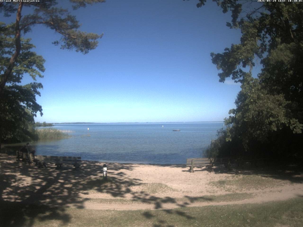 Archiv Foto Webcam Boek an der Müritz - Ostufer